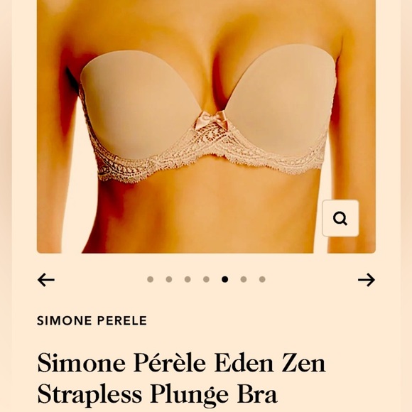 Simone Perele-  40D Eden Zen Strapless Plunge Bra - Picture 3 of 13
